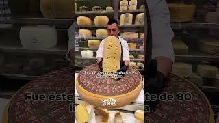 Visitamos Vila Viniteca en España: Queso Parmesado estacionado por 24 meses y un Suizo de 80kg 