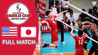 USA  Japan - Full Match | Men’s Volleyball World Cup 2019