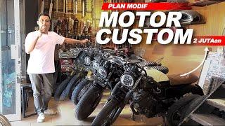 cara PLAN MODIFIKASI motor custom 2 JTan !!!