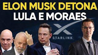 Treta: Elon Musk detona Lula e Alexandre de Moraes!