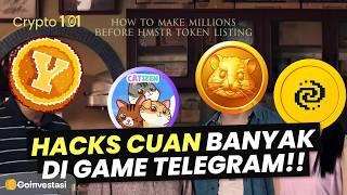 "Cara Curang" Cuan di Game Telegram! | Airdrop & Tips Hamster Kombat