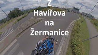 Havířov Životice směrem na přehradu Žermanice na kole