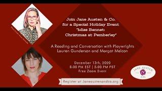 Jane Austen & Co.: A Special Conversation with Playwrights Lauren Gunderson and Margot Melcon