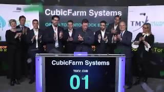 CubicFarm® Systems Corp. Opens Toronto Stock Exchange, November 20, 2019