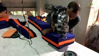 Leggings making and cutting machine