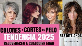 COLORES y CORTES de PELO en TENDENCIA que REJUVENECEN a CUALQUIER EDAD y RESTAN AÑOS@bettylazcano