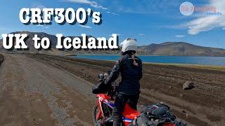 CRF 300’s UK to Iceland