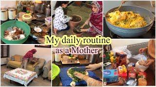 My Daily Routine With 2 Kids || Quick Chicken Dum Biryani