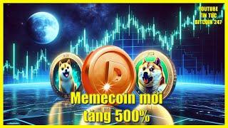 Memecoin mới tăng 500%, xu hướng giảm của PEPE kết thúc?