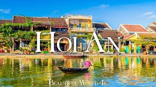 Hoi An 4K Amazing Aerial Film - Calming Piano Music - Scenic Relaxation