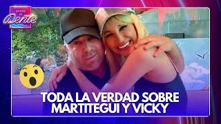 MARTITEGUI Y SU BESO CON VICKY XIPOLITAKIS