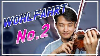 Wohlfahrt Violin Etude No.2 [All Bow Variations] @bochankang [High Quality Stereo Sound]