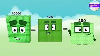 Numberblocks big to small squence subtraction|learn to count #mathsforkids @Educationalcorner110