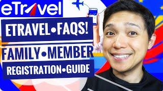 JUNE 2024 LATEST STEP BY STEP GUIDE PAANO MAG ADD NG FAMILY MEMBER SA eTRAVEL GOVPH REGISTRATION