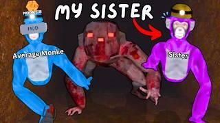 I played Big Scary with my Sister!