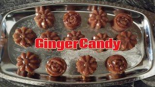 Homemade Ginger Jaggery Candy-Natural Cough,cold & flu Remedy..