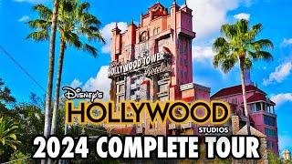 Disney's Hollywood Studios 2024 - Walkthrough & Rides at Walt Disney World [4K]