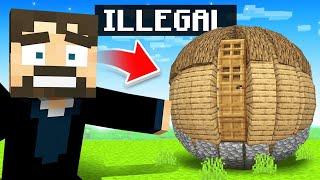 I Built an Illegal House in Minecraft