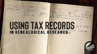Using Tax Records in Genealogical Research