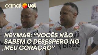 NEYMAR CHOROU EM DISCURSO ANTES DA PARTIDA CONTRA O CORINTHIANS: ‘CORRAM POR MIM’, PEDIU ELE; VEJA