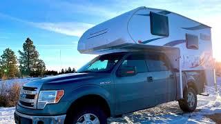 Best camper for a half ton truck! Lance 650 Inside tour.