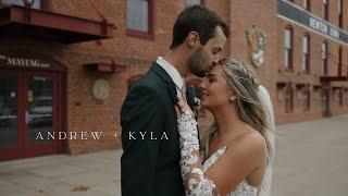 Iowa Wedding Video | Andrew + Kyla | Legacy Plaza | Newton, Iowa