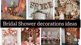 Easy Classy Bridal shower decorations ideas|| Trendz hub