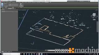 3D Point Cloud to AutoCAD Workflow