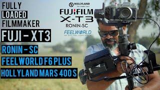 Gautam Variya a fully loaded Filmmaker | Fuji XT-3|RoninSc | hollyland mars 400 s | Feelwold f6 plus