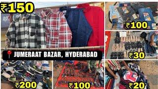 Shopping at JUMERAAT BAZAR | Real Chor Bazar of HYDERABAD | Clothes, Footwear & home decors |