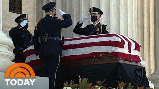 Ruth Bader Ginsburg Remembered By Mourners As She Lies In Repose | TODAY