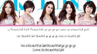 [Color Coded/Han/Eng/Rom] KARA - Pretty Girl