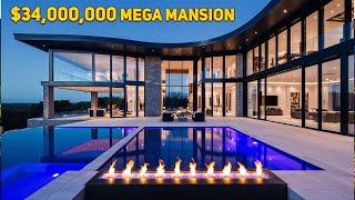 Inside a $34M Henderson Nevada Mega Mansion Tour | Stunning Las Vegas Views & World-Class Luxuryin