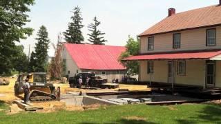 Moving a 200-year-old  Home in Schaefferstown PA