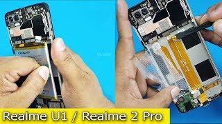 Realme U1 /Realme 2 Pro Battery and Charging Flex Cable Replacement || Realme U1 Disassembly