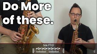 Get AGILE fingers with these Sax Exercises