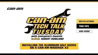 Tech Talk Tuesday | How to install Aluminum Half Doors for Maverick X3