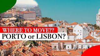 Lisbon vs Porto: which City is Better for LIVING in Portugal??