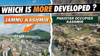 Indian Kashmir Vs. Pakistan Occupied Kashmir (POK) | J&K Vs POK | Megaprojects in Jammu Kashmir