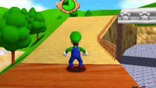 Super Mario 64 LUIGI UNLOCKED