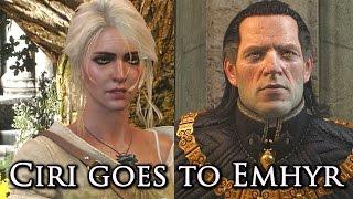 Witcher 3: Ciri Meets Her Father (Emperor Emhyr)