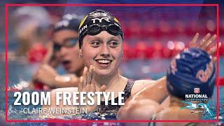 Claire Weinstein & Katie Ledecky Battle for 1st 200M Free | 2023 Phillips 66 National Championships