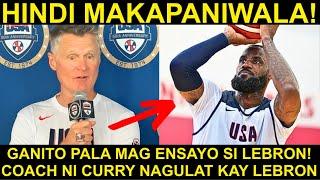 STEVE KERR NAGULAT sa TINDI ng PAGPRACTICE ni LEBRON! HINDI TO NORMAL