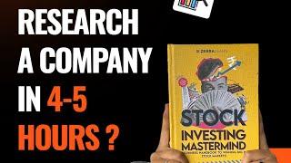 How to research a company within 4-5 hrs?