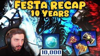 10 Year Anniversary Festa Stream Recap (Full Highlights) Black Desert online