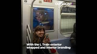 AMC Theatres 2023 RENAISSANCE: A FILM BY BEYONCÉ Wrapped Subway Trains in NYC