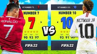 Number 10's vs. Number 7's... in FIFA 22! 