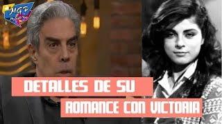 Luis Gatica  cuenta detalles de su romance con Victoria Ruffo