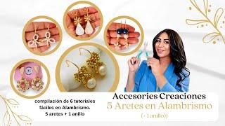 Increíbles diseños de Aretes que te encantarán