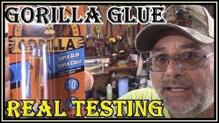 DOES GORILLA GLUE WORK - REAL TESTING NO BOGUS REVIEWS